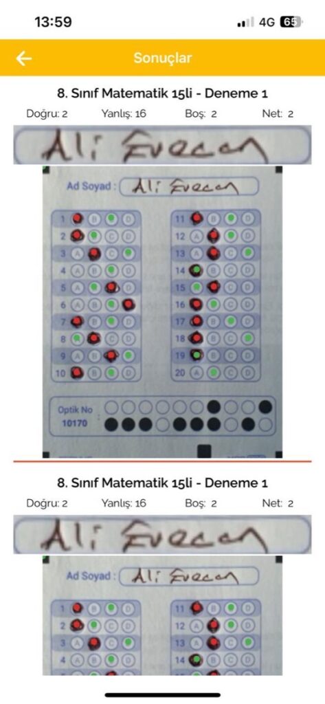 11. Adım - Sınıf seçmeden oku