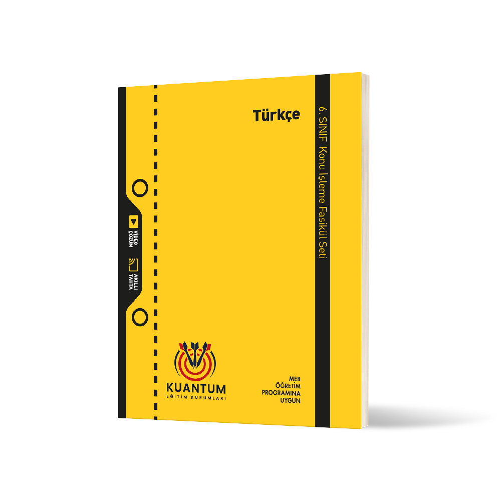 Kuantum Eğitim Kurumları - Hız Yayınları özel kapak